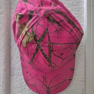 Pink Camouflage Baseball Cap Never Been Worn